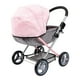 thumbnail image 4 of Bayer Dolls 4-in-1 Toy Baby Doll Pram Stroller Cosy Set - Dolls Up to 18 (Pink/Grey), 4 of 5