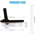 thumbnail image 6 of 40 oz Tumbler Flip Straw Lid Compatible with Stanley Cup 40oz Tumbler Tumbler Cover Compatible with Stanley Cup Quencher (Black, 1 Pack), 6 of 13