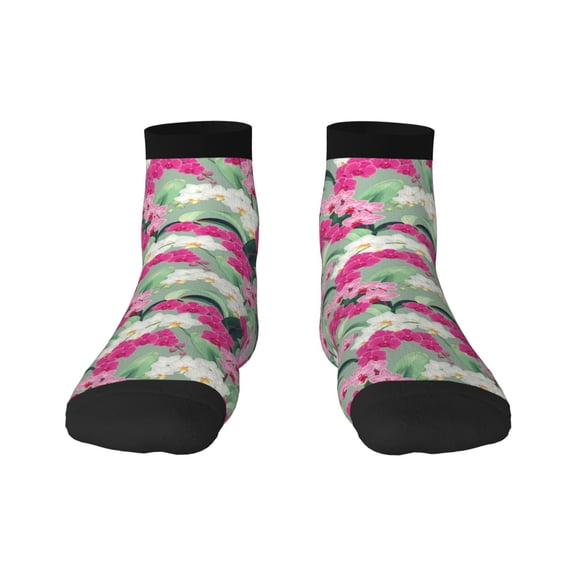 Pofeuu Orchids Flowers Print 30cm Socks, Adult Running Hiking Socks for Youth and Adult