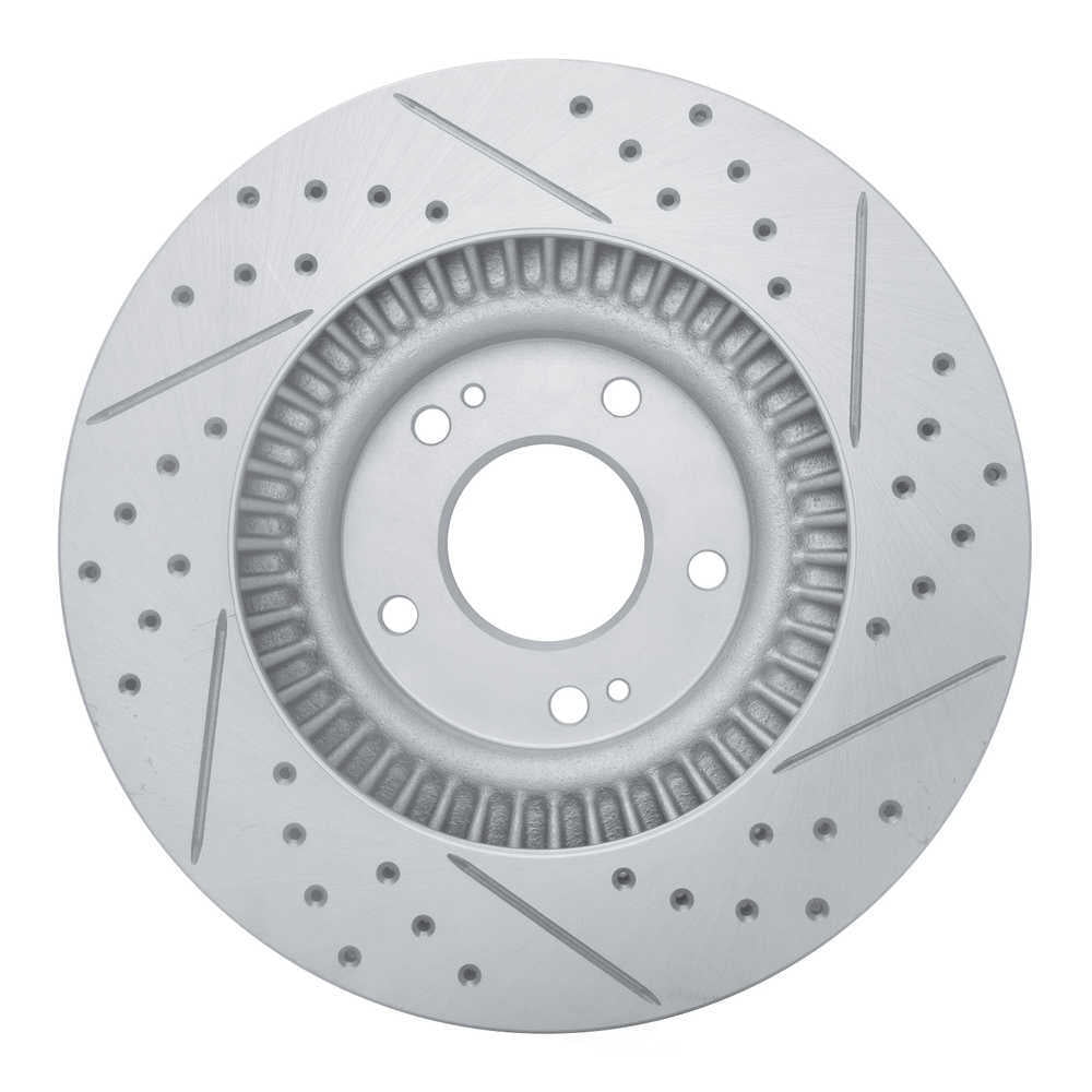 Dynamic Friction Company 830-03053L DFC Geoperformance Rotor - Drilled and Slotted