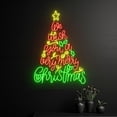 thumbnail image 3 of Handmadetneonsign We Wish You A Very Merry Christmas Neon Sign, Merry Christmas Tree Led Sign, 3 of 5