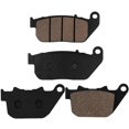 thumbnail image 2 of Cyleto Pastillas de freno delanteras y traseras para HARLEY DAVIDSON Sportster 1200 XL1200C Custom 2004-2013 /Sportster 883 SuperLow Custom/ XL1200L Sportster Low 2007 2008 2009 2010 2011, 2 of 5