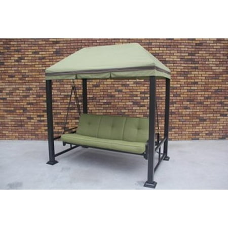 Aluminum Porch Frame - Darby Home Co Trevino 3 Person Porch Swing Metal Frame with Stand