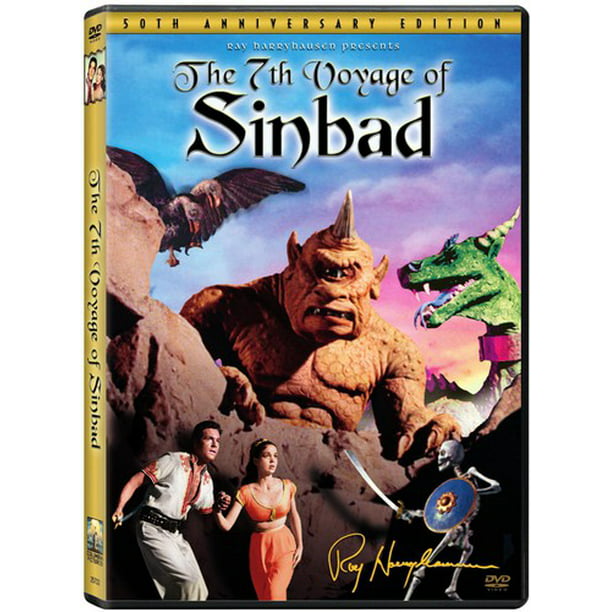 the 7 adventures of sinbad dvd cover