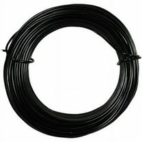 Beadsmith PDW18-BK Petite Aluminum Wire 18 Gauge 39 Coil, Black