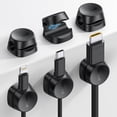 thumbnail image 1 of Cord Organizer Lamicall Spring, clips para sujetacables, paquete de 6, 1 of 8