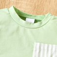 thumbnail image 6 of Fesfesfes Kids Outfits Round Neck Tops Shorts Sets Short Sleeve Shirts With Elastic Waist Shorts Summer Clothing Sets, 6 of 9