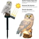 thumbnail image 5 of ALLOMN Lámpara solar para césped, luz solar para exteriores, lámpara de decoración de jardín, impermeable, camino, jardín, jardín, lámparas de jardín, diseño de búho (blanco) Zhivalor LKX-0452, 5 of 8