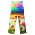 thumbnail image 3 of Magical Mushroom Garden-1 Pajama Pants Comfortable Elastic Waist Pajamas Fashion Sleepwear Bottoms Plus Size Homewear, 3 of 6