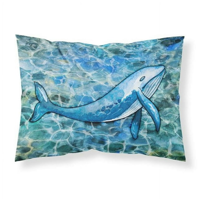 Carolines Treasures BB5353PILLOWCASE Humpback Whale Fabric Standard Pillowcase