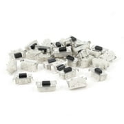 Unique Bargains 30 Pcs 7mm x 3.5mm SPST 2 Pins Momentary Push Button SMD SMT Tactile Tact Switch