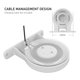 thumbnail image 4 of Kuymtek 1 soporte de salida de soporte de pared para altavoz inteligente compatible con Bluetooth (blanco) Kuymtek Componentes de la computadora, 4 of 9