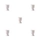 thumbnail image 1 of Naiovety Desayuno huevera escritorio resistente al calor huevos bandeja soporte vino beber tazas cocina vajilla comedor blanco Type2 NO2, 1 of 6