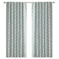 thumbnail image 4 of Better Homes & Gardens Leaves Rod Pocket Blackout Curtain Panel, 1-Piece, Green, 50" W x 84" L, 4 of 7