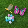 thumbnail image 4 of Bike Wheel Spoke Decorations,Bicycle Plastic Clip Butterfly Heart Wheel Spokes Accessories, 4 of 7