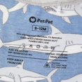 thumbnail image 5 of PatPat Baby Boy Pajamas Viscose from Bamboo 2-Way Zip Fold-Over Foot Cuffs 2Pack Baby Sleepers, 5 of 11