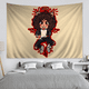 thumbnail image 3 of Stranger Things E-Eddie M-Munson Printed Large Wall Tapestry Indian Buddha Wall Decoration Witchcraft Bohemian Decor Blanket, 3 of 5