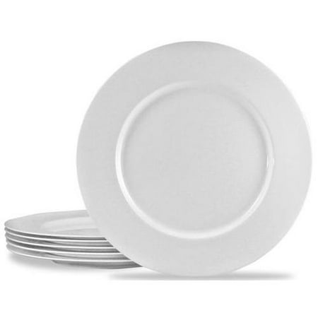 

Calypso Basics 6pc Melamine Dinner Plate Set White