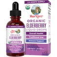thumbnail image 4 of (2 pack) MaryRuth Organics Elderberry Tincture Liquid Drops, Blueberry Raspberry Flavor, Overall Health, Vegan, Gluten-Free, Unisex, 1 fl oz, 4 of 13