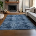 thumbnail image 6 of Addison Rugs Mayfield Washable Transitional Organic Navy Rectangle Rug, 5' x 7'6", 6 of 6