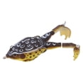 thumbnail image 1 of Ccdes Lure, Artificial Bait Bright Color Silicone+Stainless Steel With Double Propeller Feet Integrated Hook For For Freshwater, 1 of 1