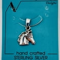 thumbnail image 6 of Pony Horse Sterling Silver Charm | 1/2" Long | Silver | 1 Pendant |, 6 of 9