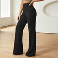 thumbnail image 2 of Work Pants for Women Business Casual Stretch Tall Straight Leg Slacks High Waisted Yoga Dress Pants Black XXL(XXL), 2 of 6