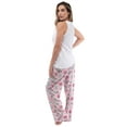 thumbnail image 2 of Just Love 100% Cotton Womens Sleepwear Pajama Set  Soft & Eco-Friendly (White - Love Coffee, 2X), 2 of 3