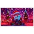 thumbnail image 1 of TIELUTT Bannière de Porte de Garage Design Réactif avec 2 Modes d'Éclairage pour Ruban de Signalisation Chemin de Table en Vrac Saint-Valentin 72 Pouces Long Chemin de Table en Satin 108 Pouces Long Drapeau de Noël Joyeuses Pâques, 1 of 7