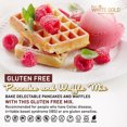 thumbnail image 6 of Extra White Gold Pancake and Waffle Mix, Gluten Free, Nut Free, Free of the Top 14 Major Allergens, 14.1 Oz, 6 of 9