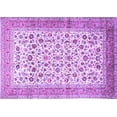 thumbnail image 1 of Ahgly Company Indoor Rectangle Persian Purple Traditional Area Rugs, 8' x 10', 1 of 4