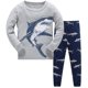 thumbnail image 1 of Conjunto de pijama de algodón para niños, ropa de dormir de 39 diseños, de animales, 1 of 4