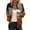 Brown, variant on cfhntfmh Womens Zip up Sweatshirts Jackets Long Sleeve Casual Loose Outwear with Pockets Color Block Fall Fashion Outfits