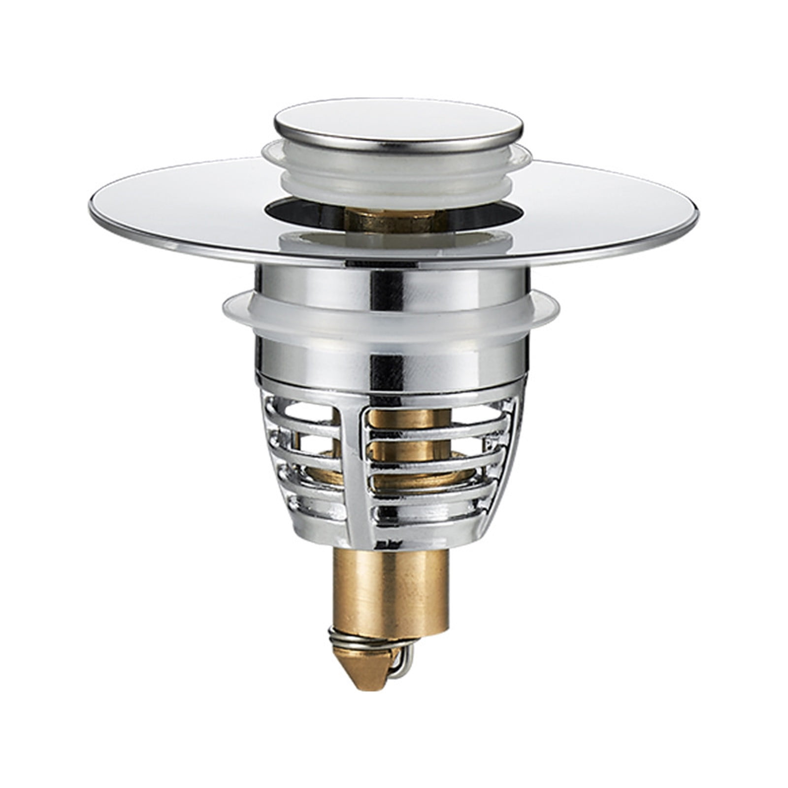 2023 Newly Sink Filter, Stainless Steel Bounce Core PushType Sink