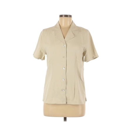 Pre-Owned Tommy Bahama Women's Size M Short Sleeve Silk Top