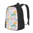 thumbnail image 1 of Balery Zebra Colourful Mochila para hombre y mujer - Tela Oxford 600D resistente - Gran capacidad, resistente al agua, ideal para la escuela, viajes y senderismo, 1 of 6