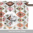 thumbnail image 6 of Abstract Stripes Valance Curtain for Windows Colorful Aztec Ethnic Native Tribal Geometric Rod Pocket Curtain Valances Short Window Treatments for Kitchen Bathroom Laundry Basement 56 x 16 Inch, 6 of 9