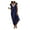 Navy, variant on Rutainlusire Womens Dresses Clearance Womens Short Sleeve V Neck Homewear Pajamas Long Dress Nightgowns Sleepwear