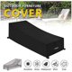 thumbnail image 3 of Funda Protectora MACHAO impermeable cortavientos Anti-UV tela Oxford 210D para tumbona 210x75x40/80cm Negro, 3 of 3