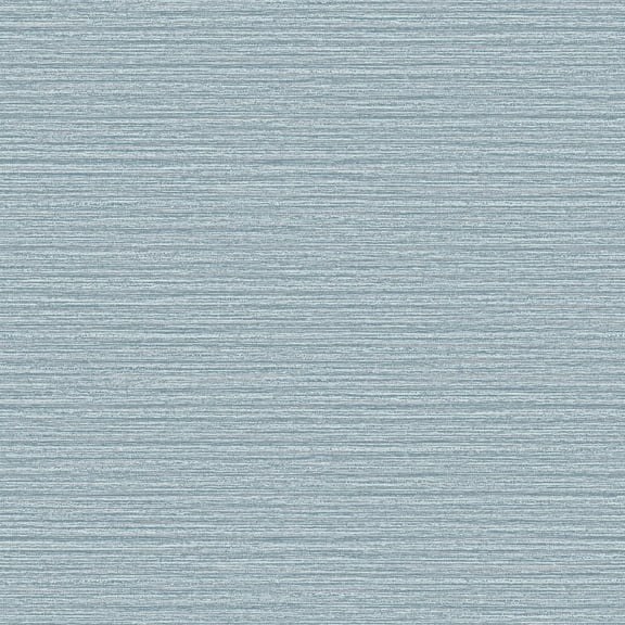 Advantage Hazen Sky Blue Shimmer Stripe Wallpaper