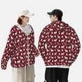 thumbnail image 4 of Balery Christmas And New Year Sudadera ligera de manga larga con capucha y protección solar UPF 50+ para hombre y mujer, ideal para pesca y running-XX-Large, 4 of 7