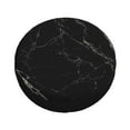 thumbnail image 2 of Kdxio Spare Tire Cover for RV Trailer, Waterproof Wheel Cover,Camper Spare Tire Cover Fit for Rv SUV Truck Travel Trailer 15 inch-Black Marble Texture Abstract, 2 of 8
