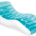 thumbnail image 5 of Intex: Splash Lounge - (56874EP) Teal & White Water & Pool Float, Inflatable, Built-In Cupholders, Heavy Duty Handles, Back Rest, Stylish & Comfortable Design, 5 of 5