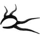 thumbnail image 5 of KAKOWELY Diadema con cuernos de diablo para disfraz de cosplay, diadema para vestir, accesorio para el cabello de Halloween, 5 of 5