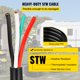 thumbnail image 4 of Cable de extensión para generador VEVOR, 50 pies, 50 A, calibre 6, STW 6/3+8/1, 4 of 6
