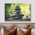 thumbnail image 3 of Aaroca Canvas Print Wall Art Relaxing Zen Meditation Green Jungle Forest Rocks Nature Wilderness Photography Realism Rustic Landscape Colorful Multicolor for Living Room, Bedroom, Office, 3 of 3