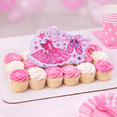 thumbnail image 3 of CakeDrake Ballerina Cake Topper Set Ballet Theme 2 Piece Pink, 3 of 6