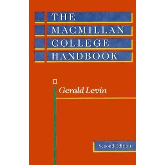 Pre-Owned The Macmillan College Handbook (Hardcover) 0023702311 9780023702310