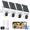 B, variant on Security Cameras Wireless Outdoor, 5G&2.4G WiFi Cameras for Home Security, No Subscription needed, 2 Cam-Kit,4MP Solar Powered Security Cameras System, 360°PTZ,128GB Local Storage, Color Night Vision
