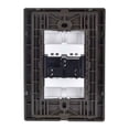 thumbnail image 3 of Placa Armada Inoxidable Con 1 Apagador Escalera De 3 Modulos Igoto gris oscuro Igoto INOX, 3 of 3